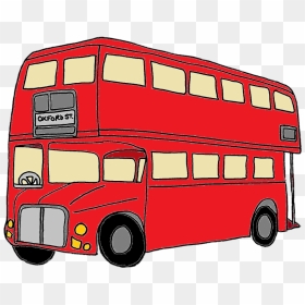 Blue Whale Red London Bus - Blue Whale London Bus, HD Png Download - vhv