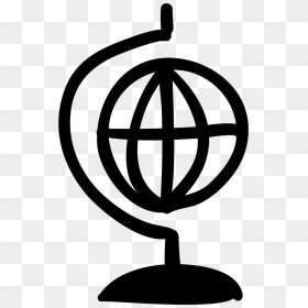 Earth Hand Drawn Educational Globe - Jonny Greenwood T Shirt, HD Png Download - globe in hand png