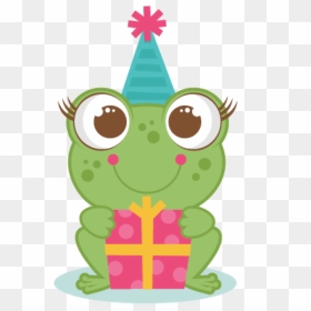 Birthday Cake Cartoon Clipart - Birthday Frog Clipart, HD Png Download - birthday cartoon png