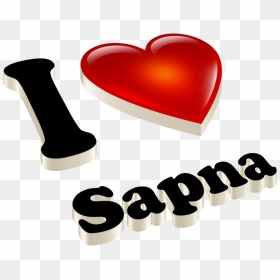 Sapna Heart Name Transparent Png - Imtiaz Name, Png Download - love status png