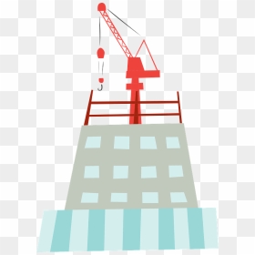 Building Under Construction Clipart - ビル 建設 中 イラスト, HD Png Download - building construction png images