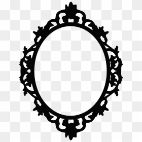 Transparent Scroll Design Png - Beauty And The Beast Mirror Clipart, Png Download - caricature body png