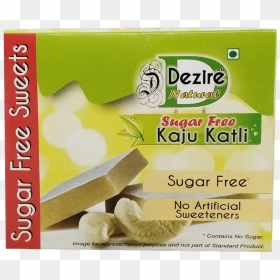 Sugar Free Kaju Katli, HD Png Download - kaju katli png