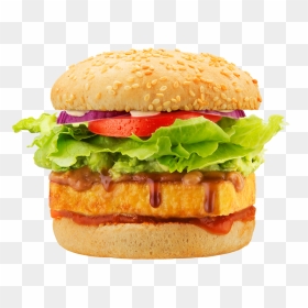 Tofu Burger Png Image - Burger Fuel Bacon Backfire Burger, Transparent Png - burger png image