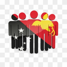 Download Flag Icon Of Papua New Guinea At Png Format - Papua New Guinea Flag Round, Transparent Png - png format designs