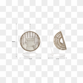 Riviera Outdoor Hanging Chair - Dr. Ram Manohar Lohia Park, HD Png Download - chair top png