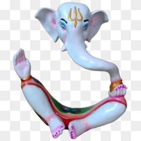 Ganesha Decorative Sculpture Home Decor Ganpati Idol - Working Animal, HD Png Download - god ganapathi png