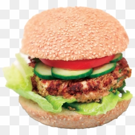 Tofu Burger Png Hd Image - Fast Food, Transparent Png - burger png hd