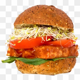 Tofu Burger Png Download Image - Tofu Burger Png, Transparent Png - burger png image