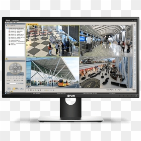 24 Monitor Cctv, HD Png Download - monitor png images