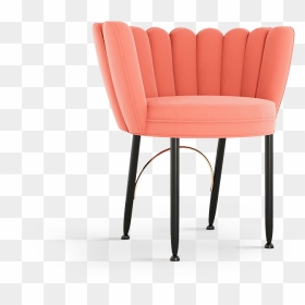 Angel Dining Chair Deluxe Piece Glamorous - Club Chair, HD Png Download - chair top png