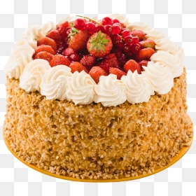 Transparent Strawberry Cake Png - Strawberry Gateau Patisserie Valerie, Png Download - 1st birthday cakes png