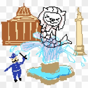The Merlion In Trafalgar Square Clipart , Png Download - Merlion, Transparent Png - perumal png
