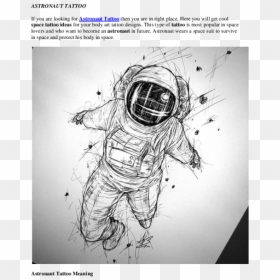 Doc) Tattoos Designs - Astronaut Tattoo Designs, HD Png Download - tattoo designs for men png