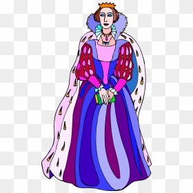 The Queen Clipart - Clip Art Queen, HD Png Download - queen clipart png