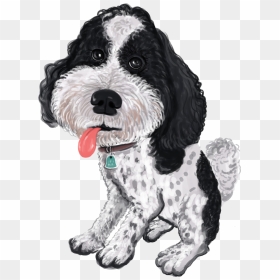 Cocker Spaniel, HD Png Download - caricature body png