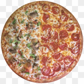 Half Half Pizza, HD Png Download - pizza hd png