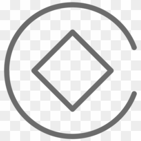 Circle Logo Symbol Black Copy - Line Art, HD Png Download - discounts png