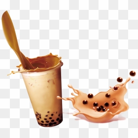 Bubble Tea Catering Milk Tea - Milk Tea Transparent Background, HD Png