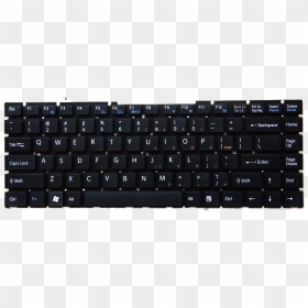 Computer Keyboard, HD Png Download - laptop frame png