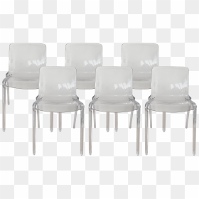 Lucite Chairs Top Lucite Chair Ebay With Lucite Chairs - Chair, HD Png Download - chair top png