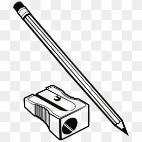 Pencil And Sharpener - Drawing Pencil And Paper, HD Png Download - sharpener png