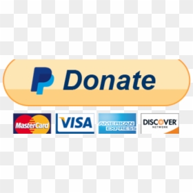 Button Paypal Donate , Png Download - Donate Button With Credit Cards, Transparent Png - paypal donate button png