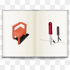 Design Chair And Wall Plug Remover Sketch Coloured - Chair, HD Png Download - chair png for photoshop