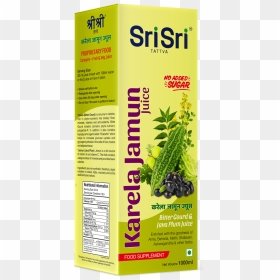 Sri Sri Tattva Karela Jamun Juice - Sri Sri Karela Jamun Juice, HD Png Download - jamun png