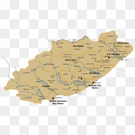 Sa Eastern Cape Map Clip Arts - Engcobo Eastern Cape Map, HD Png Download - google map icon png