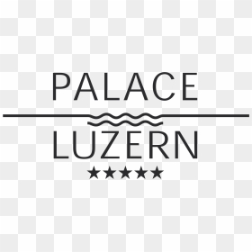Palace Luzern Logo Png Transparent - Calligraphy, Png Download - palace logo png