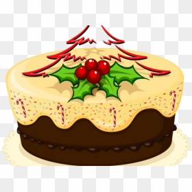 Christmas Cake Klip Art, HD Png Download - cack png