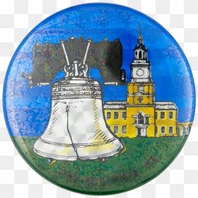 Philadelphia Pennsylvania Liberty Bell Event Button - Pennsylvania Liberty Bell, HD Png Download - liberty bell png