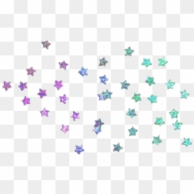 Aesthetic Png Image Hd - Stars Confetti Tumblr Png, Transparent Png - butterfly hd png