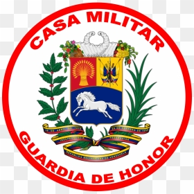 Logo Guardia De Honor - Crest, HD Png Download - bandera de venezuela png