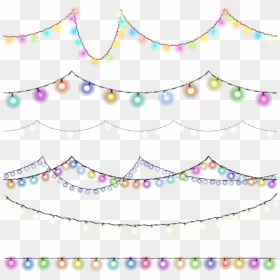 Download Amazing High-quality Latest Png Images Transparent - String Lights Png Colorful, Png Download - latest png effect