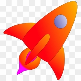 Cartoon Rocket Png Icons, Transparent Png - rocket.png