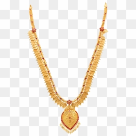 22k Gold Necklace Png Background - Necklace, Transparent Png - gold jewels png