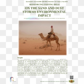 Arabian Camel, HD Png Download - sand dust png
