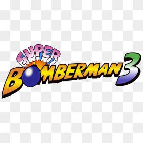 Super Bomberman 3 Logo, HD Png Download - bomberman png