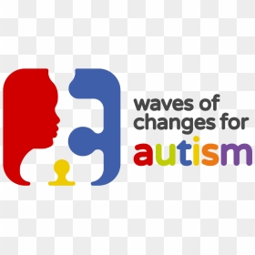 Colourful Waves Of Changes For Autism Logo, HD Png Download - colourful logo png
