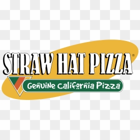 Straw Hat Pizza Logo Png Transparent - Straw Hat Pizza Logo, Png Download - pizza hd png