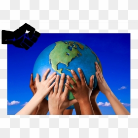 Globe In Hand - World Earth Day 22 April, HD Png Download - globe in hand png