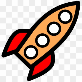 Spaceship Spacecraft Clipart Cartoon Rocket Clip Art - Rocket Ship With Windows, HD Png Download - rocket.png