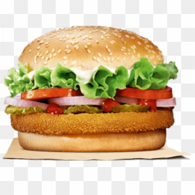 Burger King Veg Whopper, HD Png Download - burger png hd