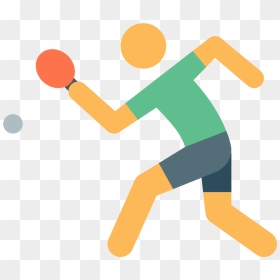 Table Tennis Icon - Table Tennis Icon Vector Png, Transparent Png - table tennis png