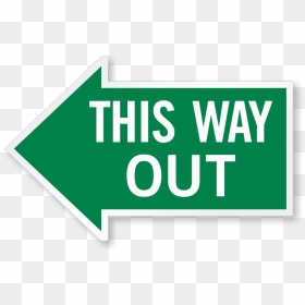 Thumb Image - Exit This Way Signage, HD Png Download - chandrakor png