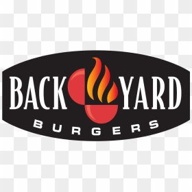 Backyard Burger Restaurant Logo, HD Png Download - burger png hd