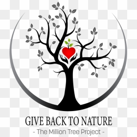 Givebacktonaturelogo - Give Back To Nature Logo, HD Png Download - profit png