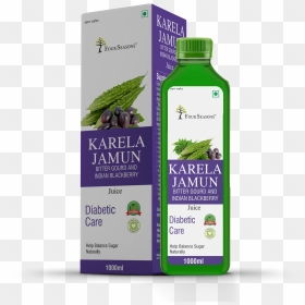 Karela Jamun Juice 1000ml - Herbal, HD Png Download - jamun png